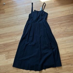MIDI black eyelet dress. Brand new with tags